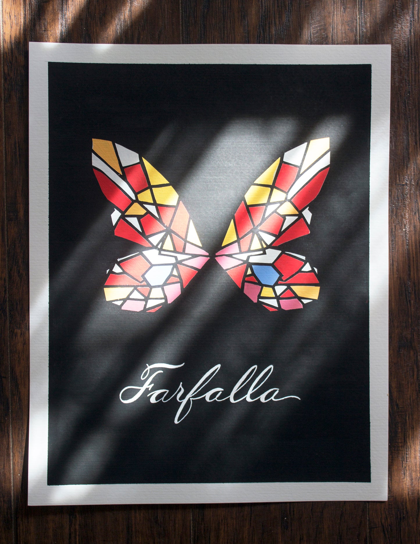 Stained glass Farfalla