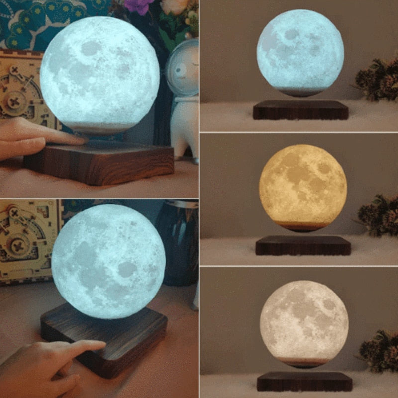 Magnetic Levitation Moon Lamp